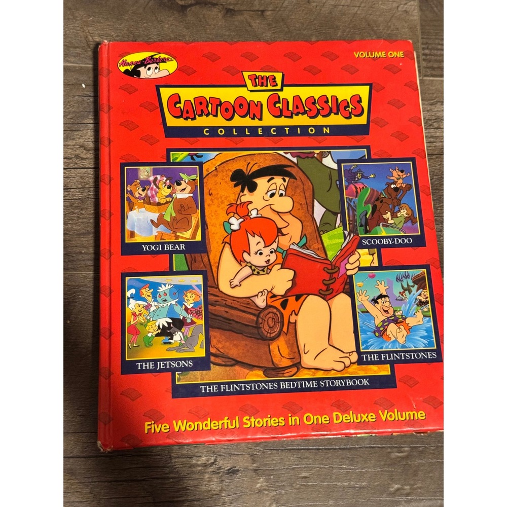 Hanna-Barbera The Cartoon Classics Collection Vol 1 Flintstones Scooby-Doo Book